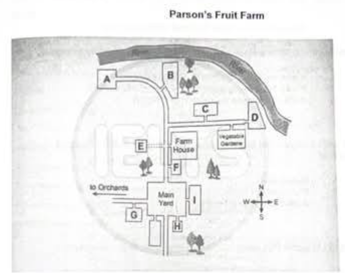 Parson's Fruit Farm map
